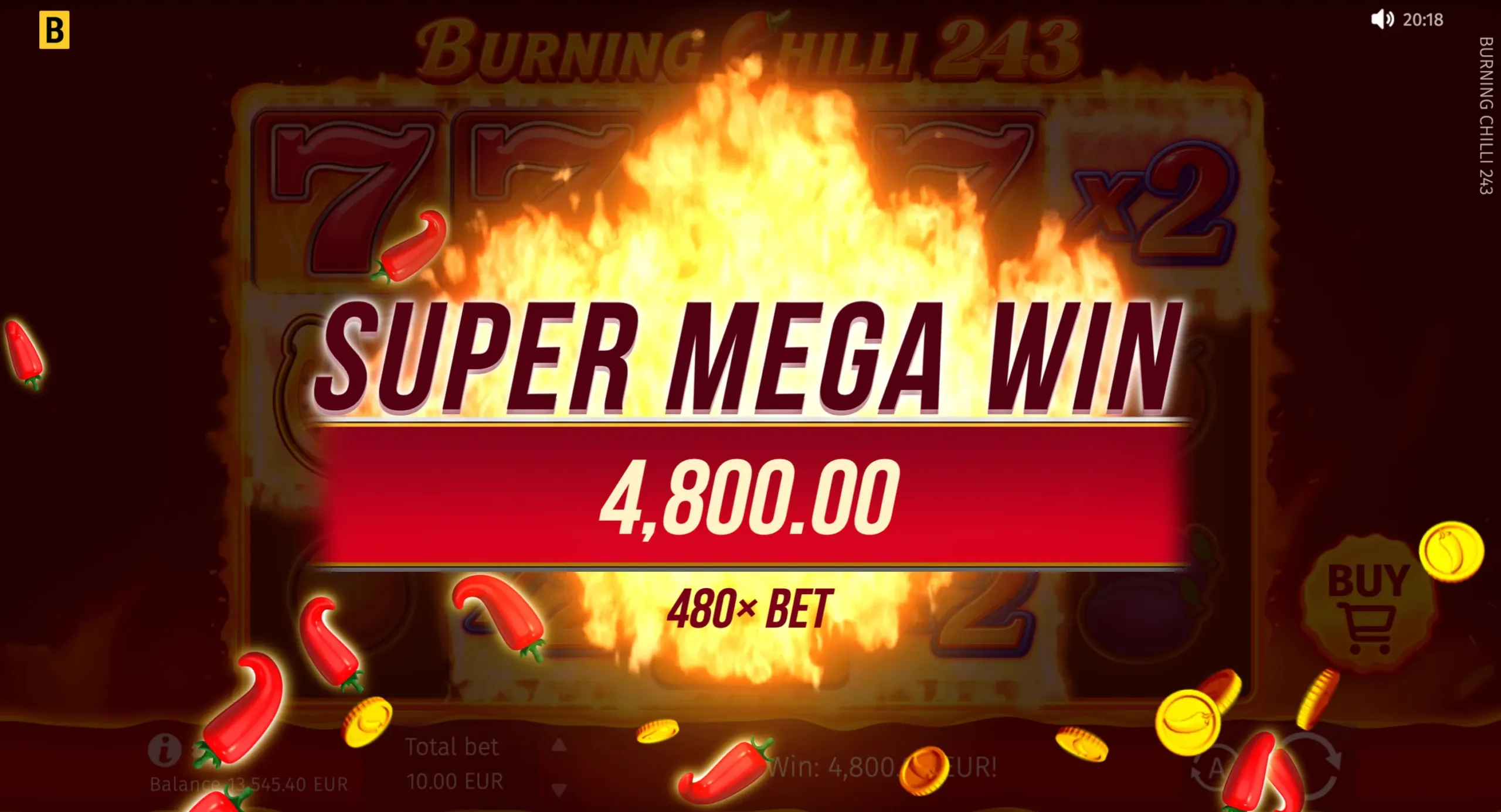Burning Chilli 243
