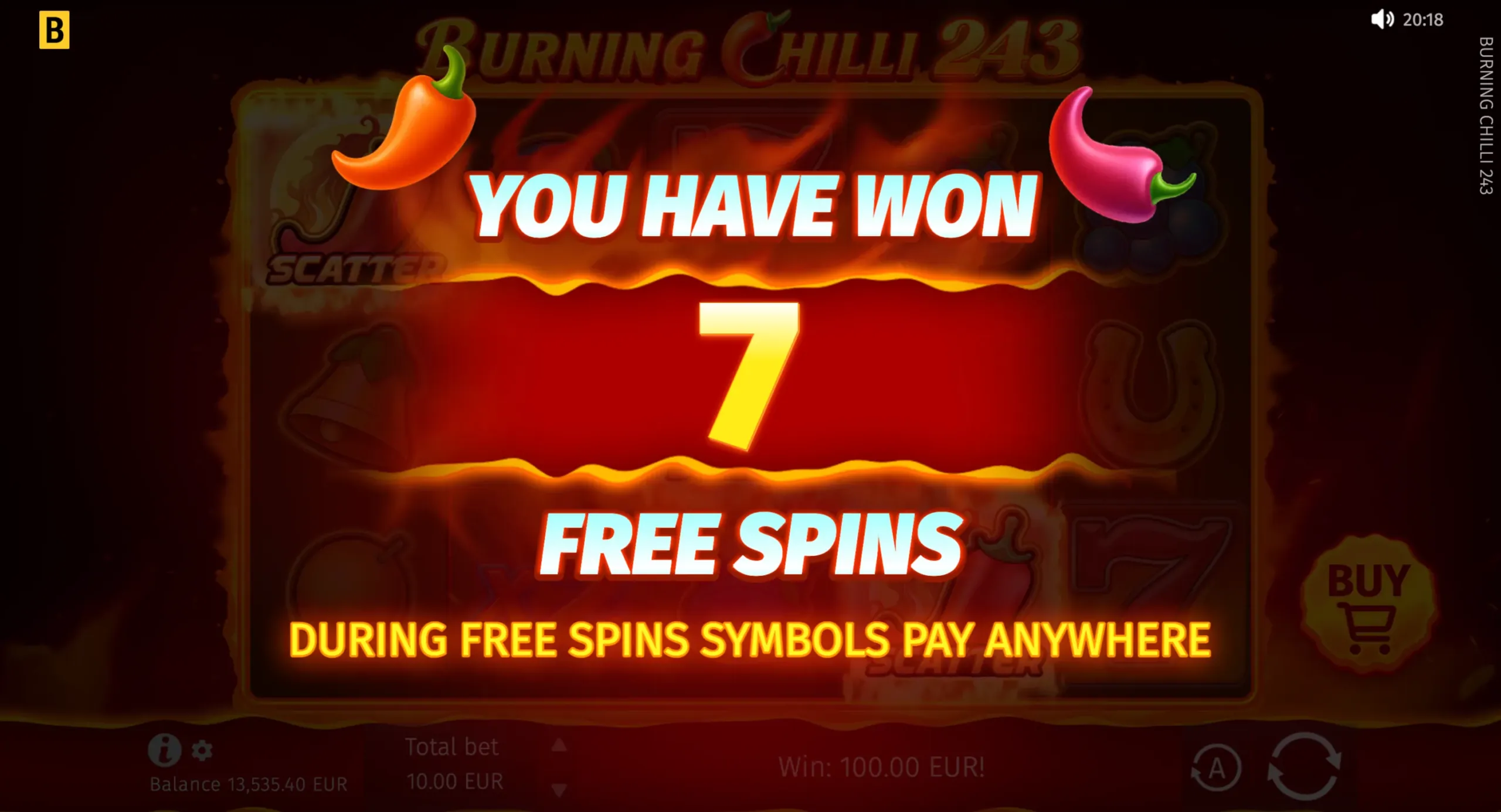 Burning Chilli 243