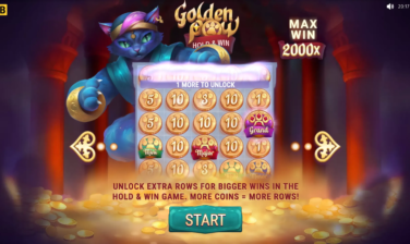 Golden Paw Hold And Win