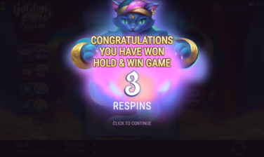Golden Paw Hold And Win