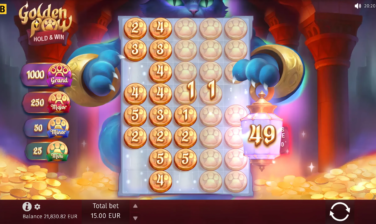 Golden Paw Hold And Win