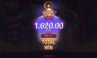 Golden Paw Hold And Win