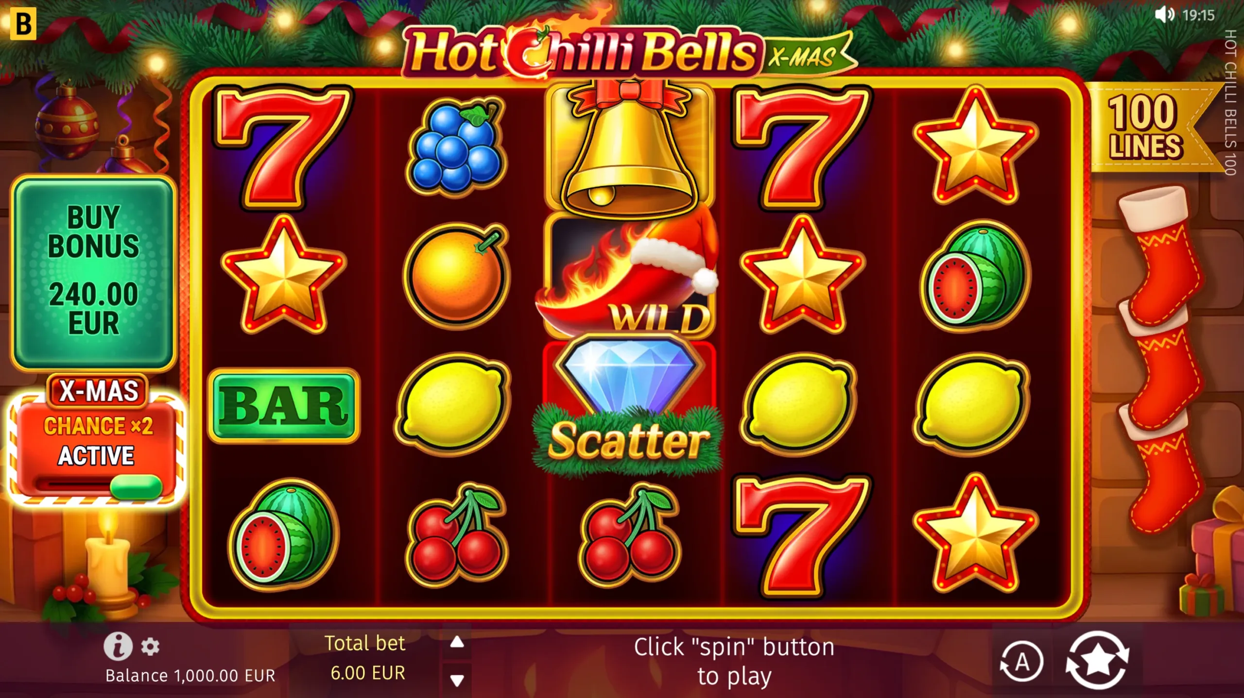 Hot Chilli 
Bells 100