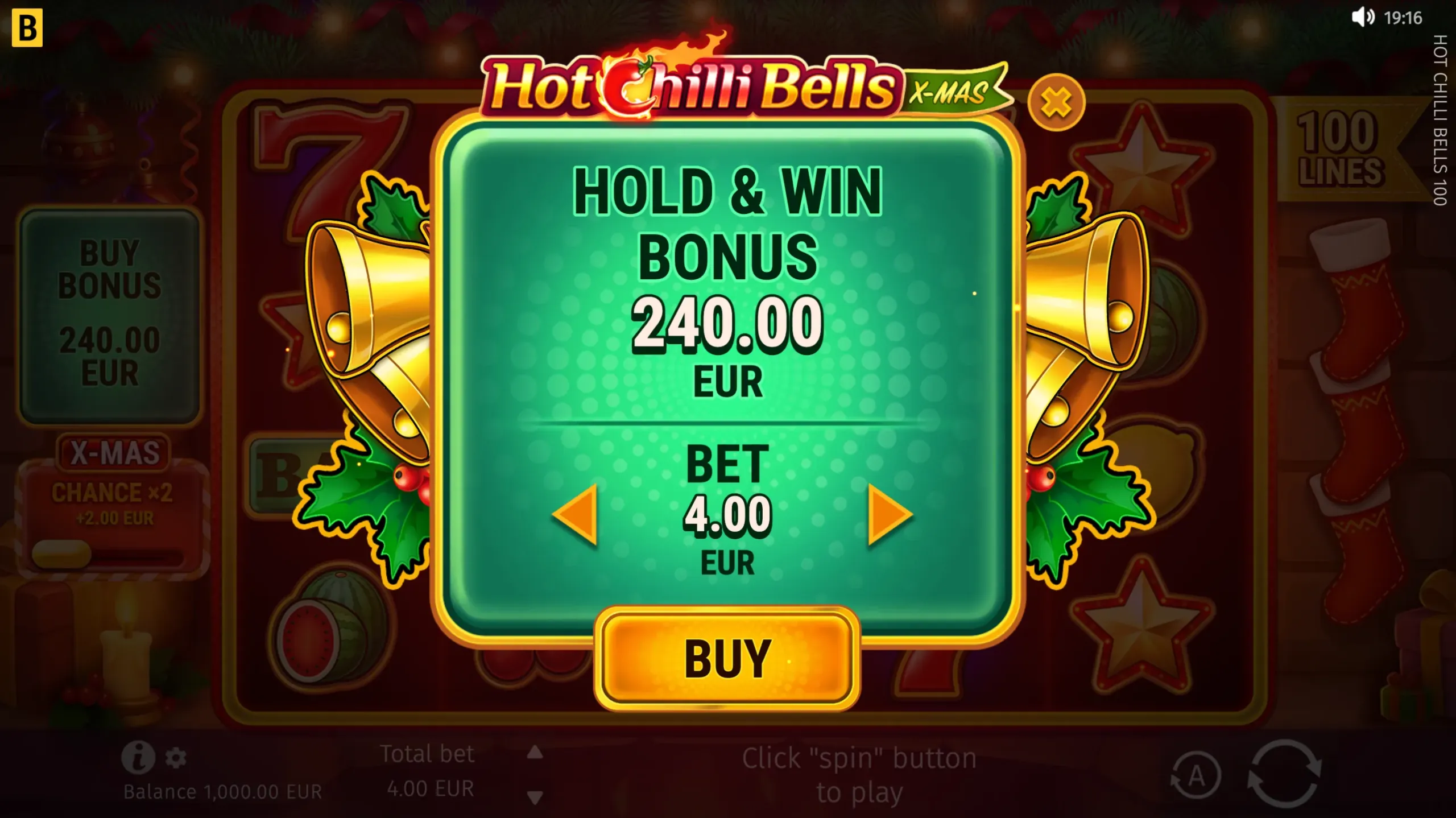 Hot Chilli 
Bells 100