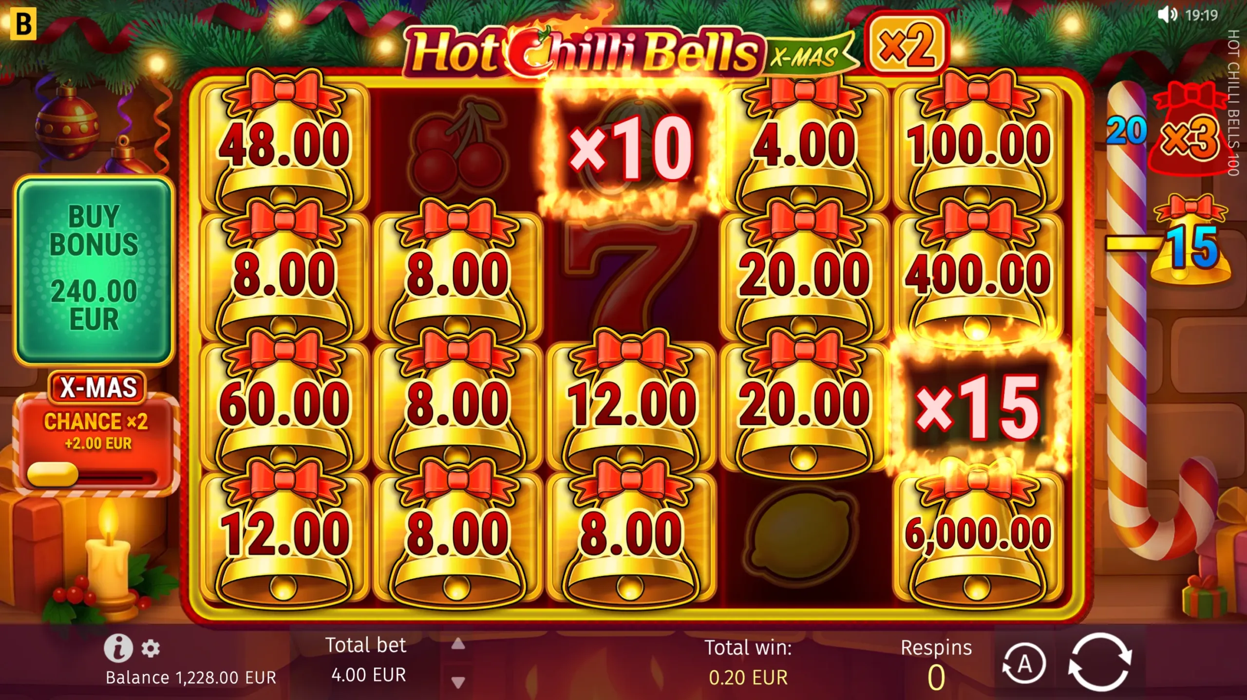 Hot Chilli 
Bells 100