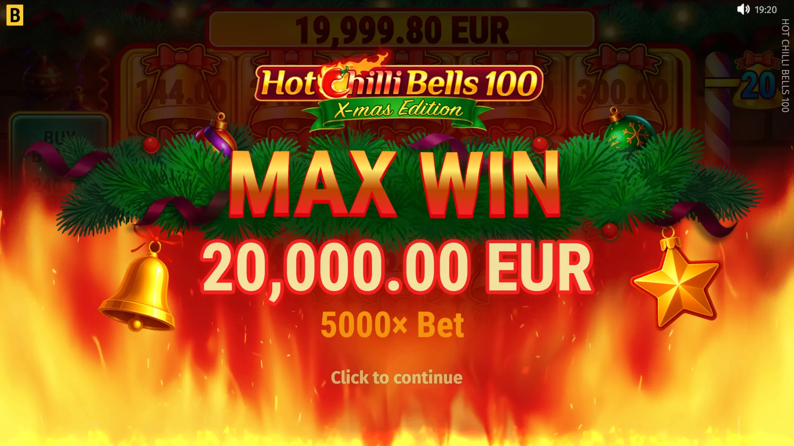Hot Chilli 
Bells 100