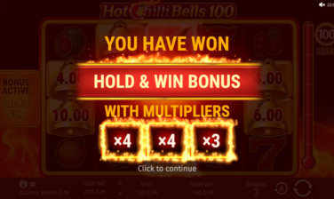 Hot Chilli 
Bells 100