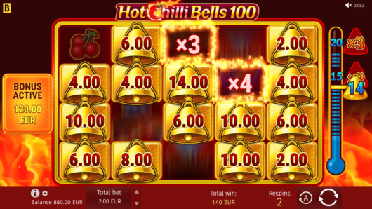Hot Chilli 
Bells 100