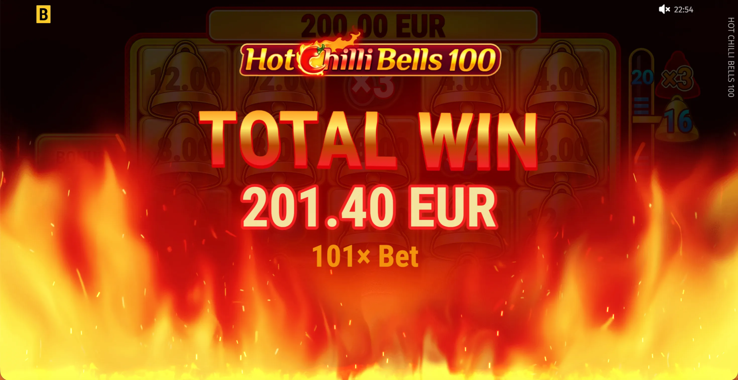 Hot Chilli 
Bells 100