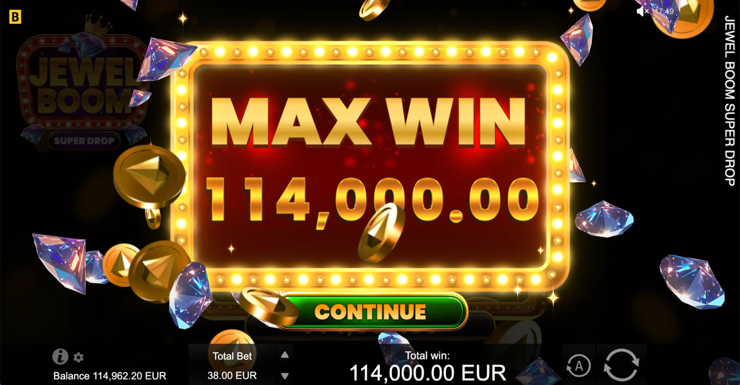 Jewel Boom Super Drop