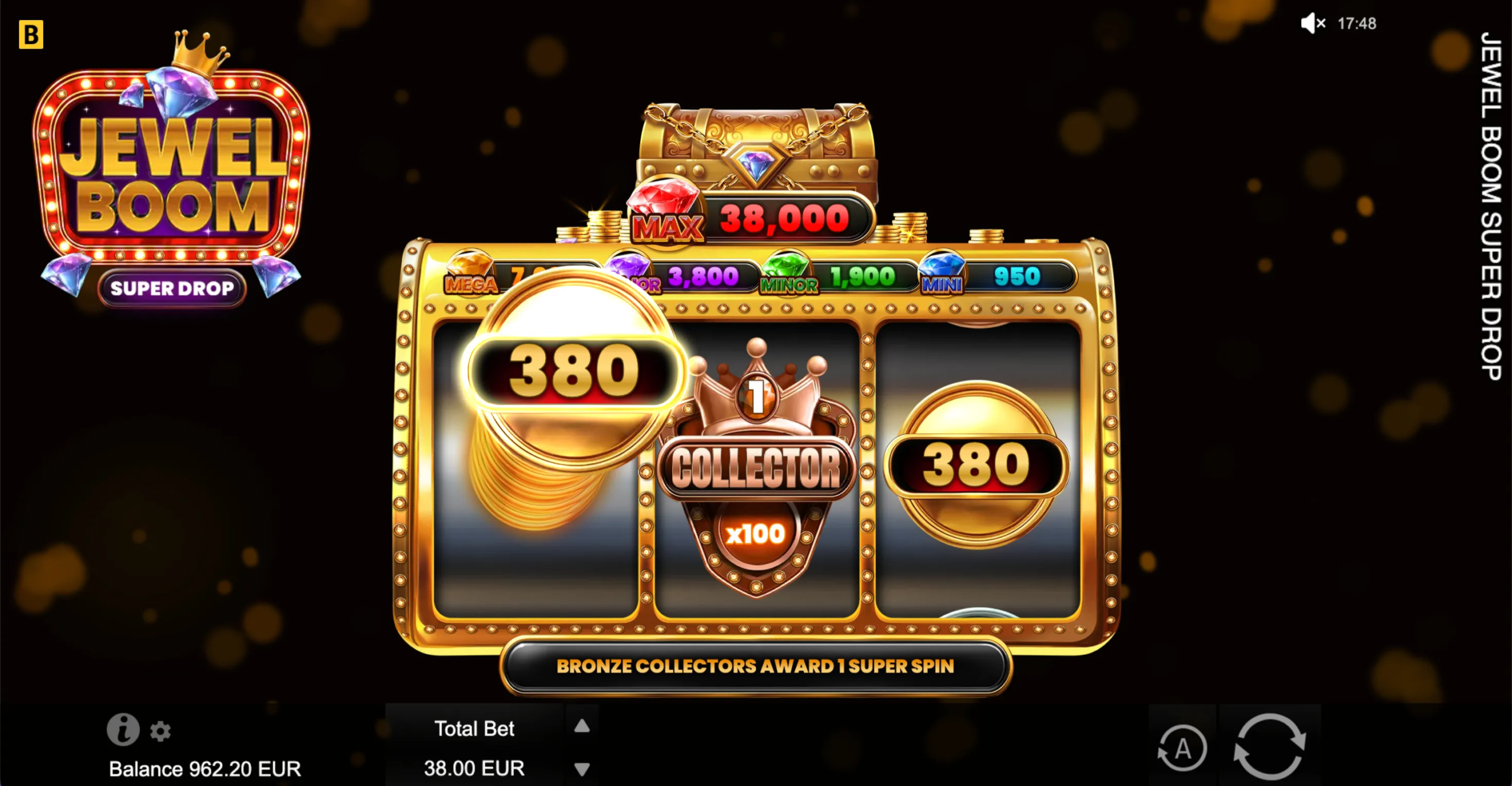 Jewel Boom Super Drop
