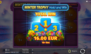 Winter Trophy Hold and Win