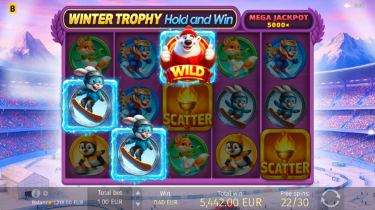Winter Trophy Hold and Win