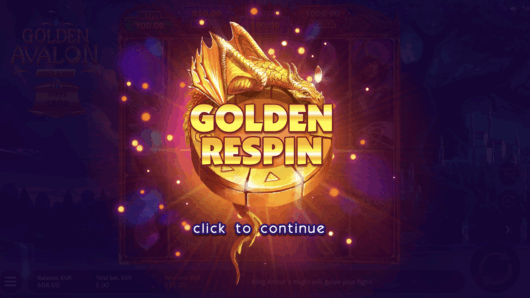 Golden Avalon Hold and Win