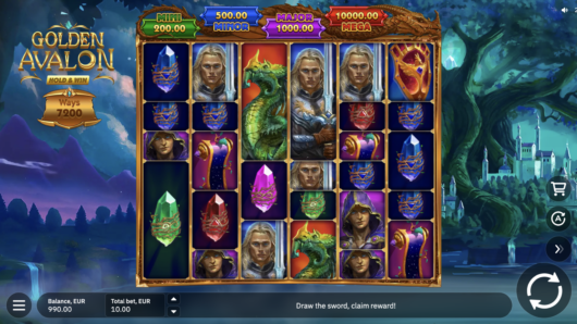 Golden Avalon Hold and Win