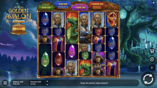 Golden Avalon Hold and Win
