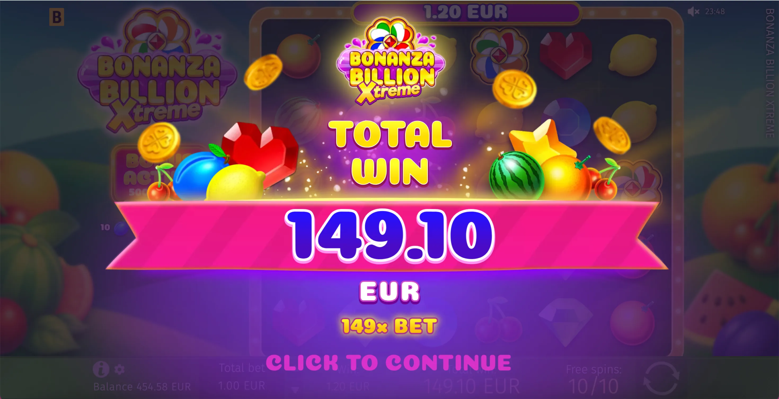 Bonanza Billion Xtreme
