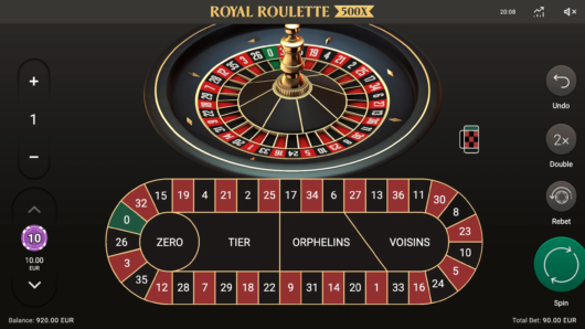 Royal Roulette 500X