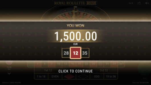 Royal Roulette 500X