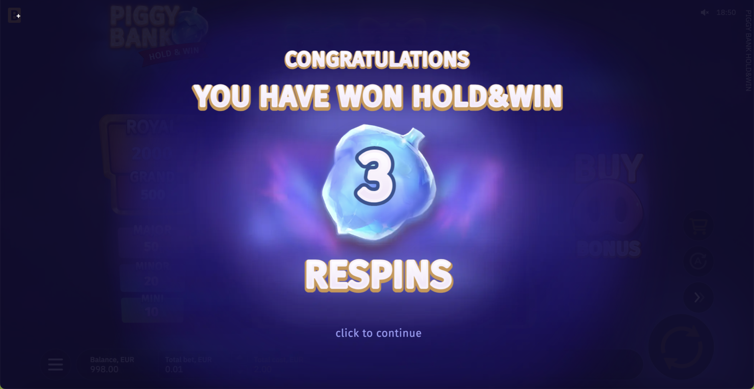 Piggy Bank Hold&Win