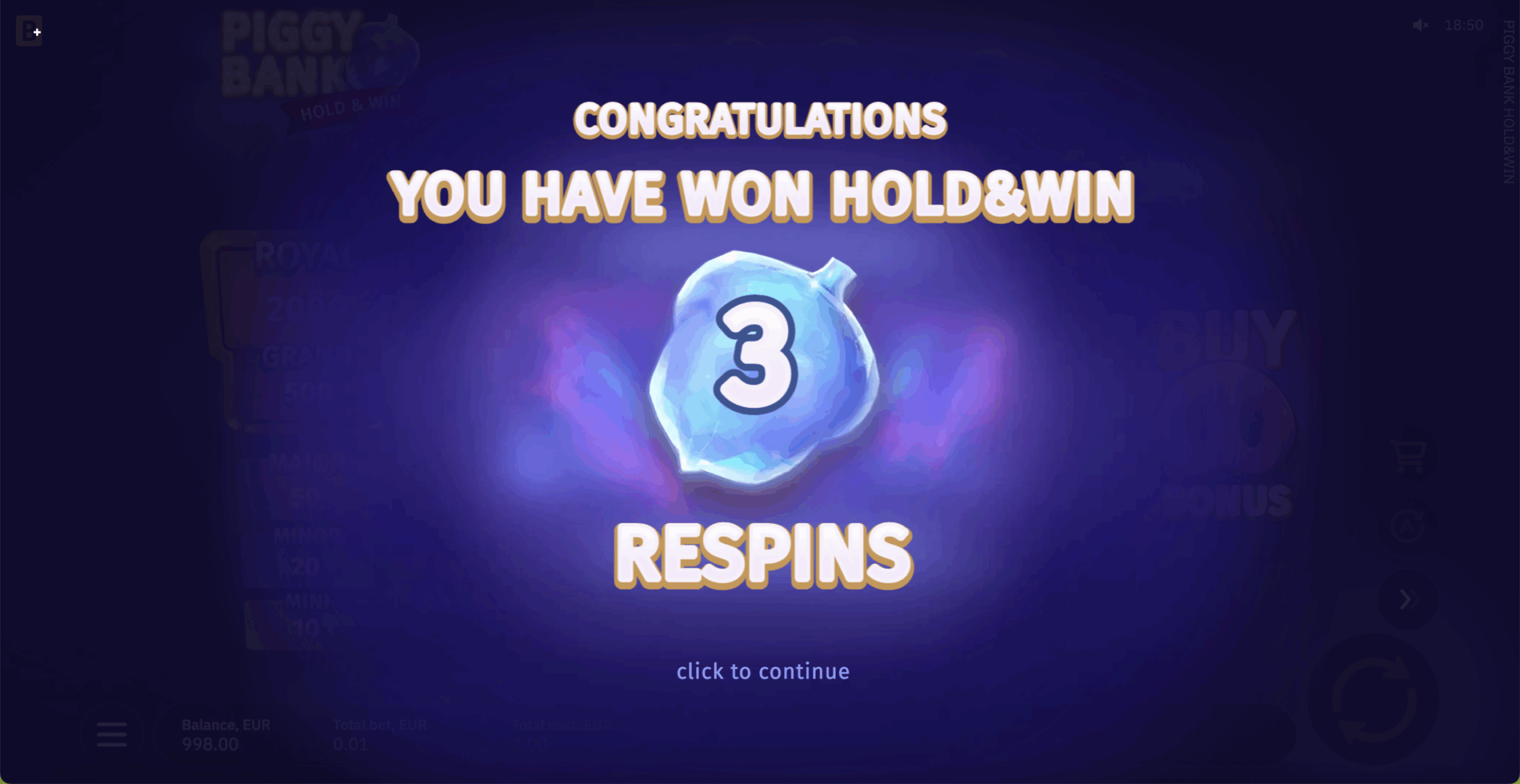 Piggy Bank Hold&Win