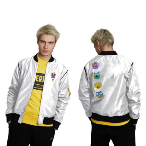 Silver Bomber with Cleopatra design