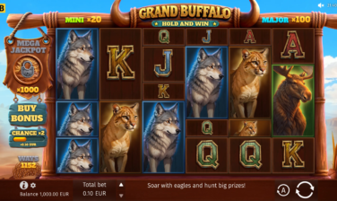 Grand Buffalo Hold and Win