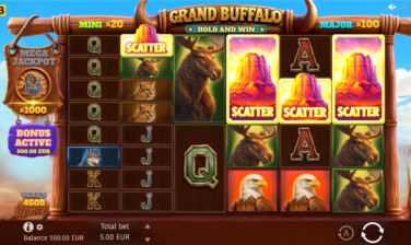 Grand Buffalo Hold and Win
