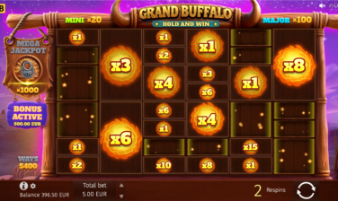 Grand Buffalo Hold and Win