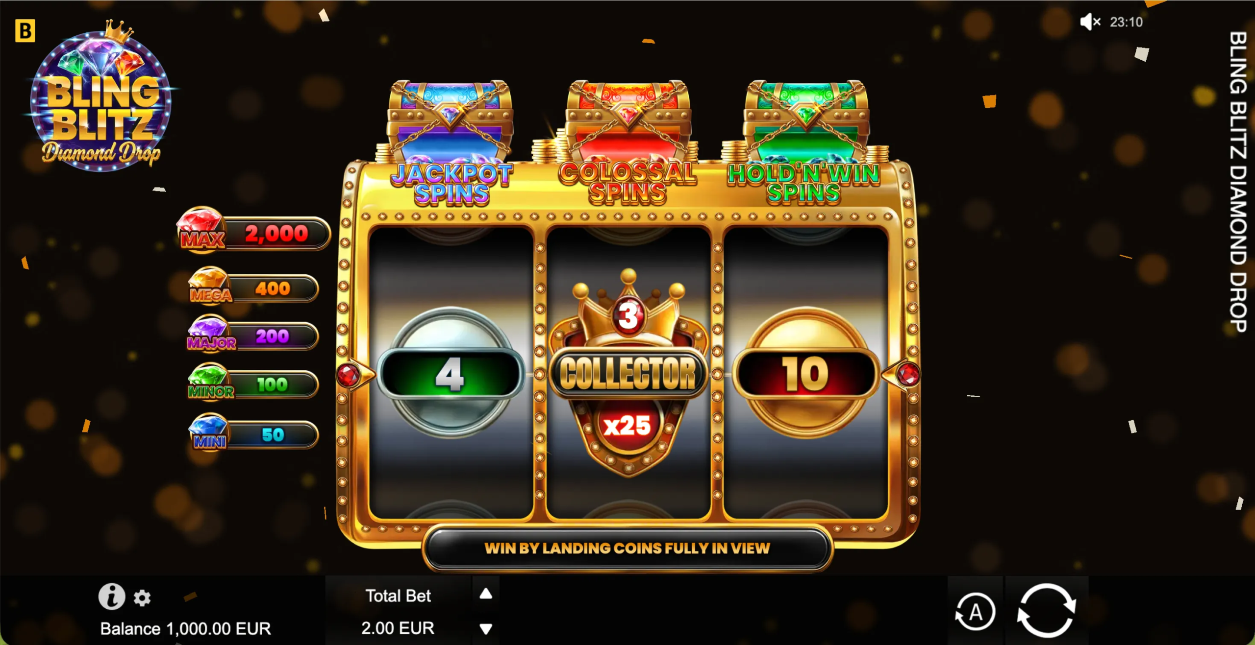 Bling Blitz Diamond Drop