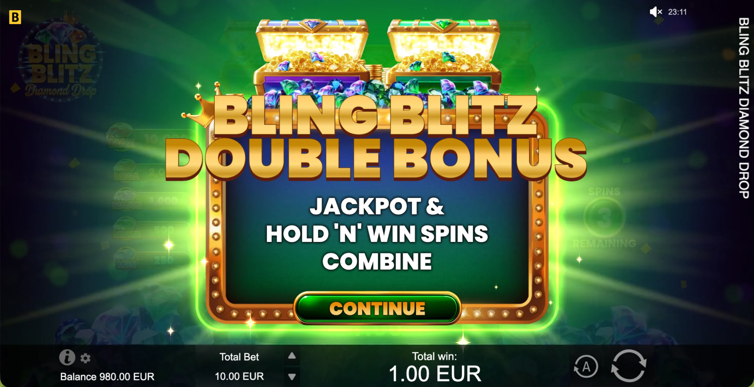 Bling Blitz Diamond Drop