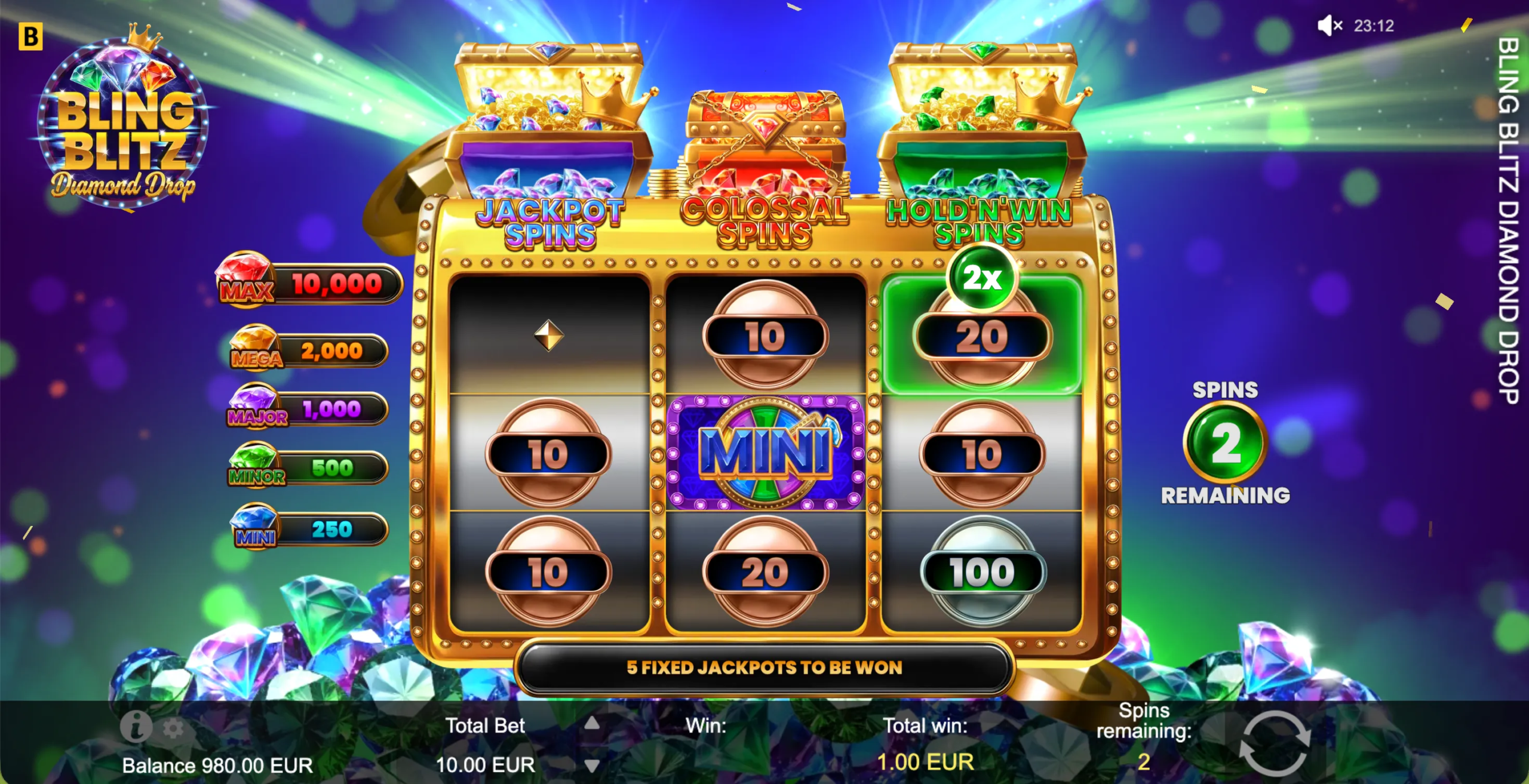 Bling Blitz Diamond Drop