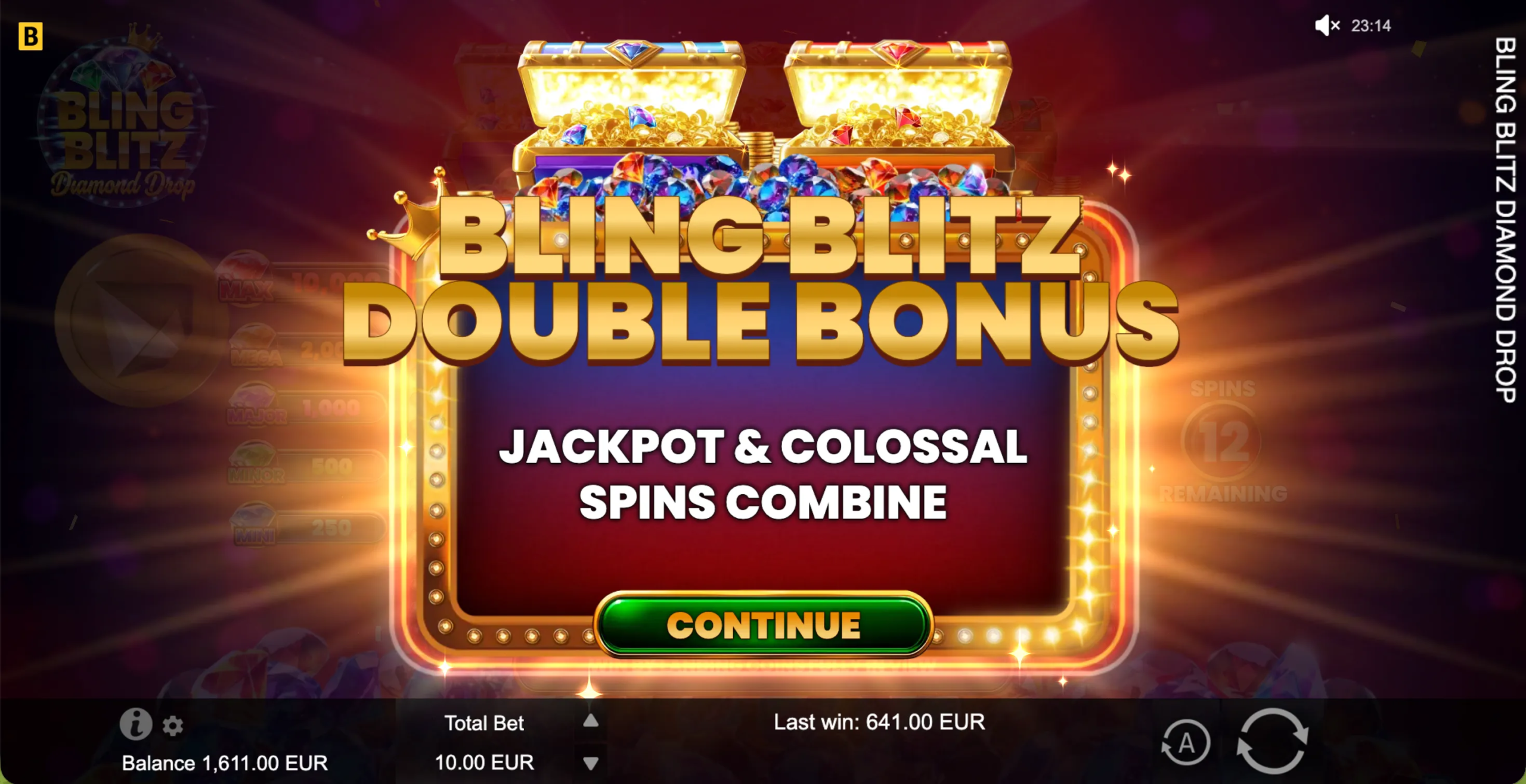Bling Blitz Diamond Drop