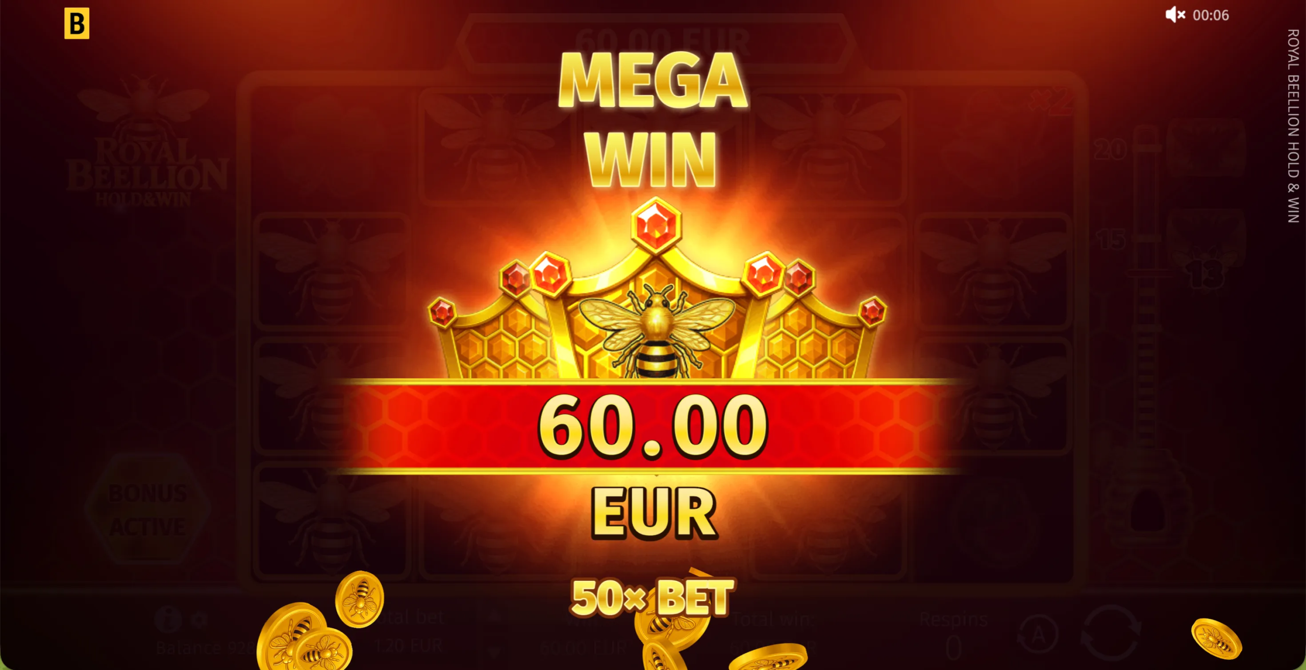 Royal Beellion Hold and Win