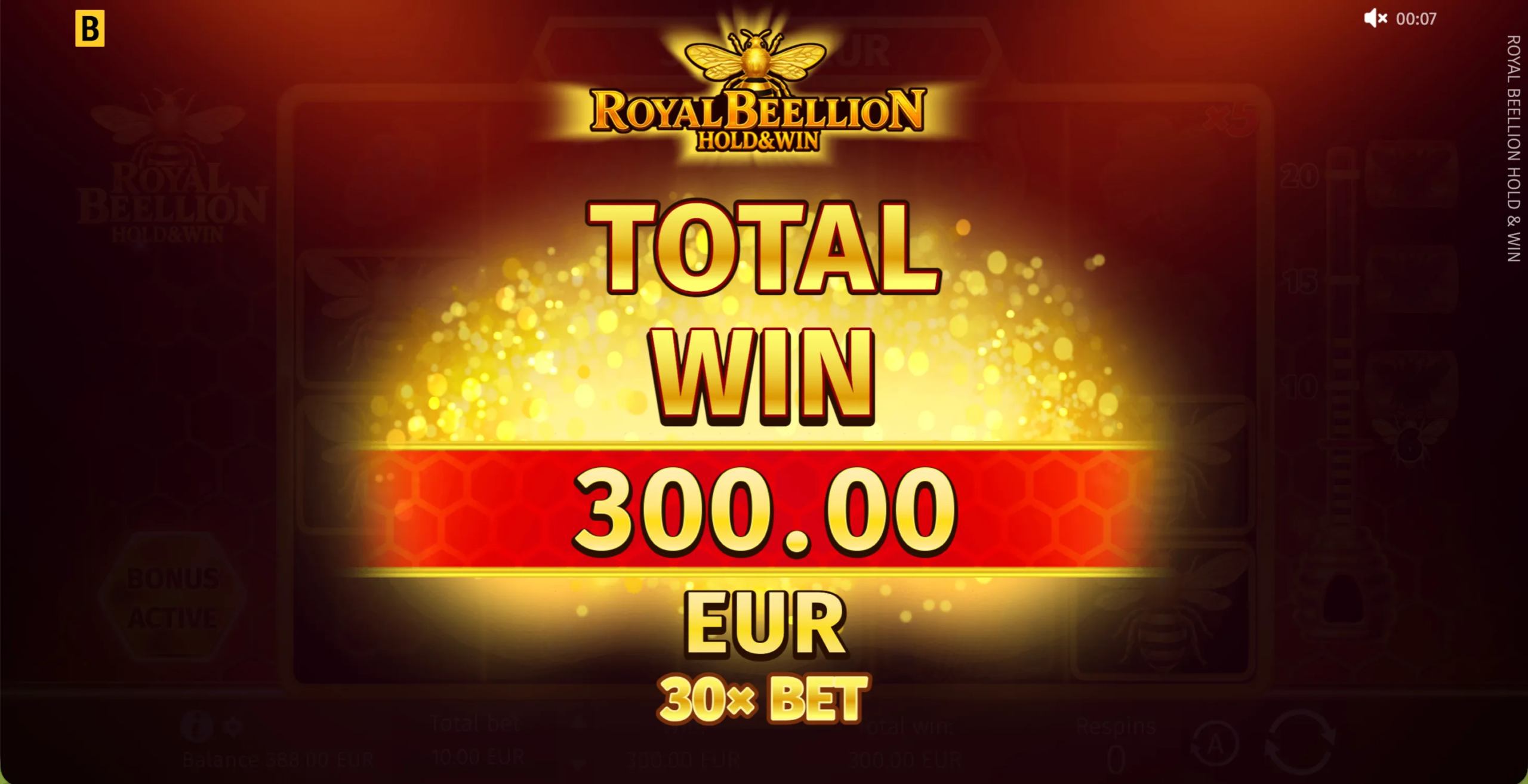 Royal Beellion Hold and Win