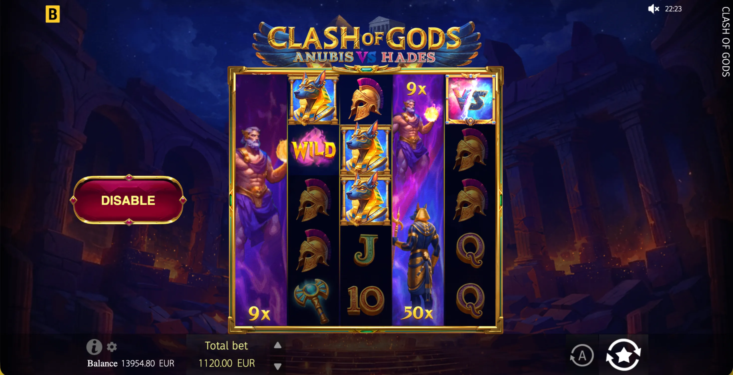 Clash of Gods: Anubis vs Hades 