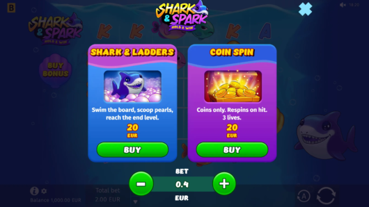 Shark Spark Hold & Win