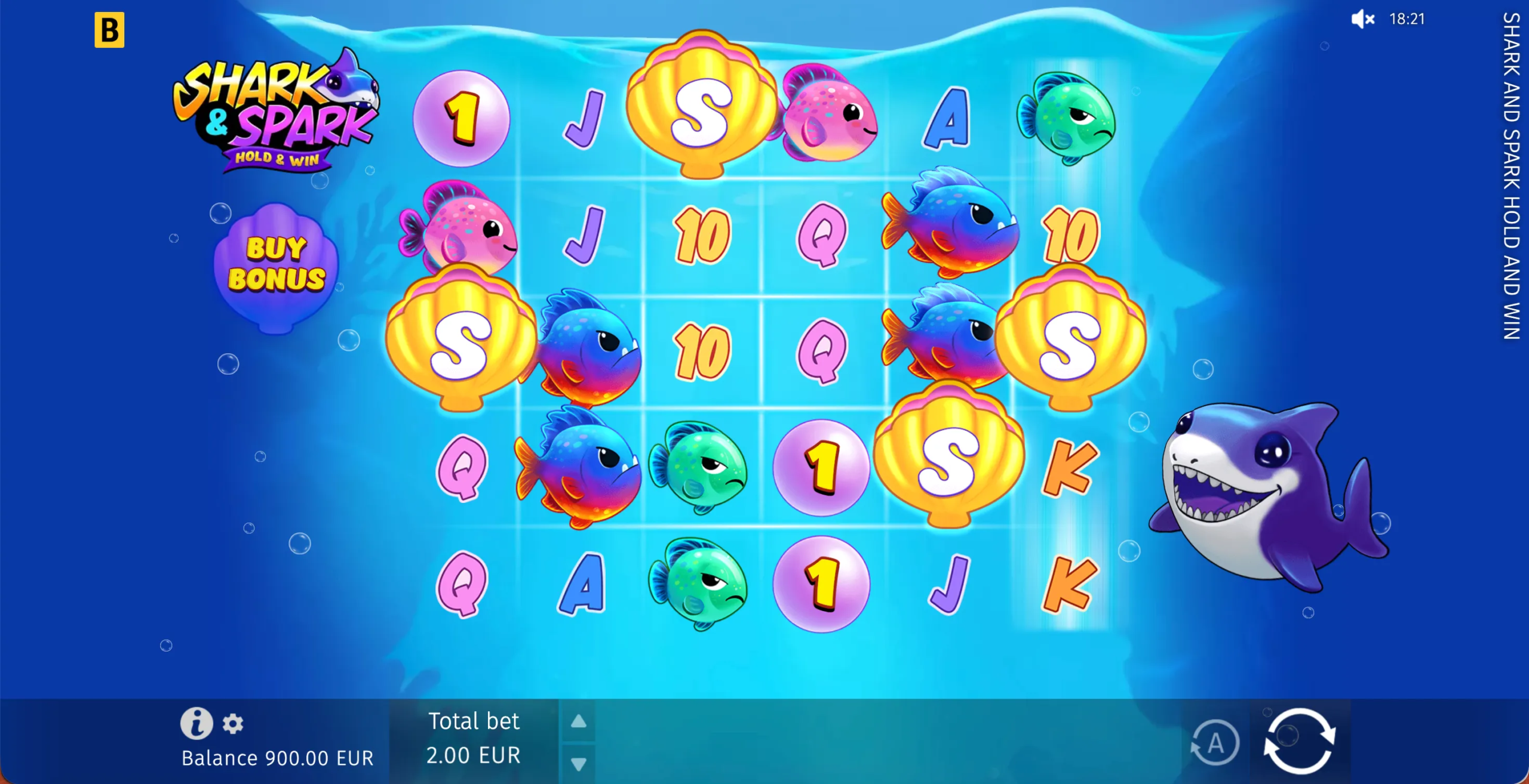 Shark & Spark Hold & Win