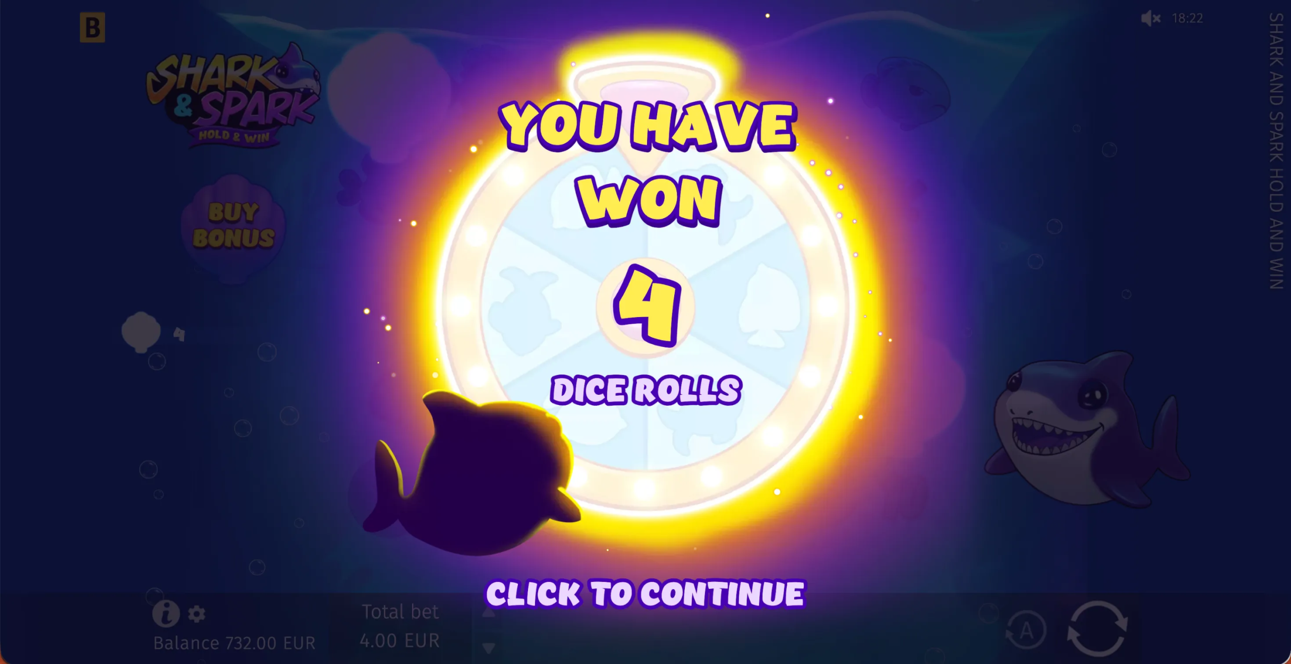 Shark & Spark Hold & Win