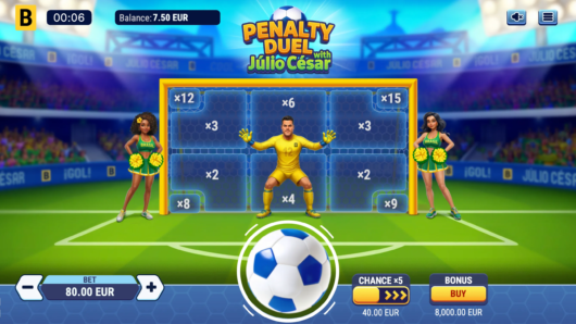 Penalty Duel with Júlio César