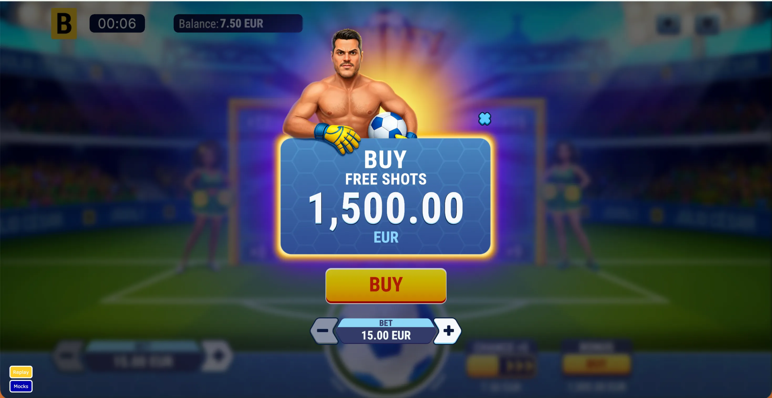 Penalty Duel with Júlio César