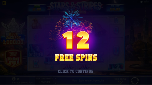 Stars & Stripes: Hold and Win