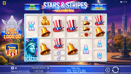 Stars & Stripes: Hold and Win