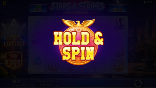 Stars & Stripes: Hold and Win