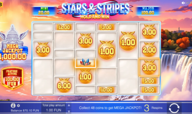 Stars & Stripes Hold and Win