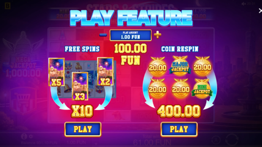 Stars & Stripes: Hold and Win