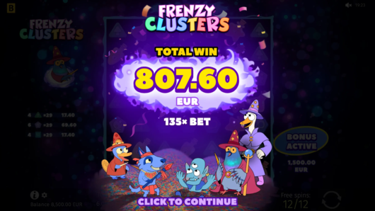 Frenzy Clusters