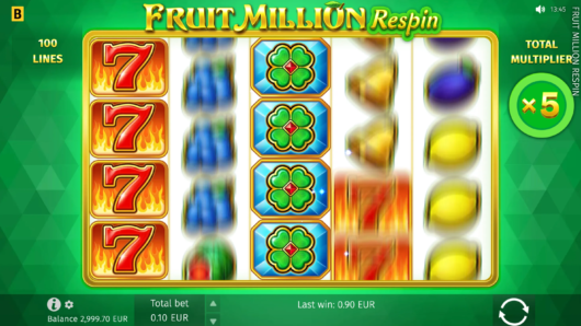 Fruit Million Respin