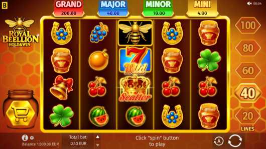 Royal Beellion Hold and Win