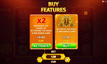 Royal Beellion Hold and Win